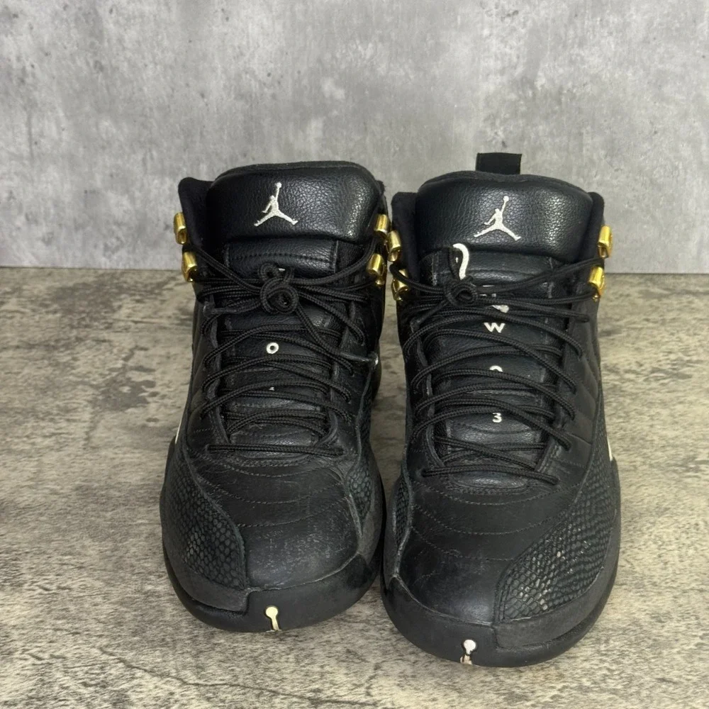 Jordan Air Jordan 12 Retro The Master Men 8 Black White 130690-013